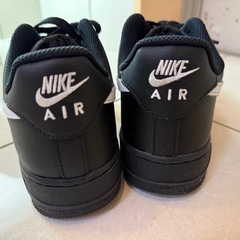 ナイキ エアフォース1 ブラック/ホワイト　 26cmの画像