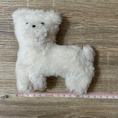 ハンドメイド 犬 ぬいぐるみの画像