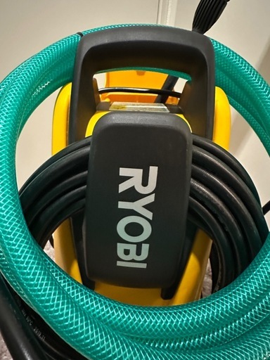 ほぼ新品同様RYOBI高圧洗浄機