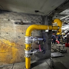 鍛冶屋配管屋機械据付け解体の画像