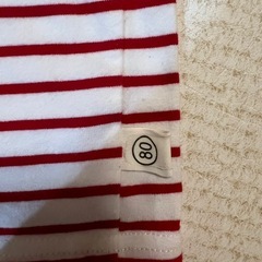 長袖カットソー 80サイズの画像