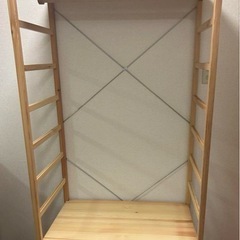 無印良品 ハンガーラック 棚の画像