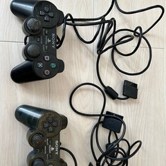 PlayStation2 コントローラー2個（訳あり）動作確認済みの画像