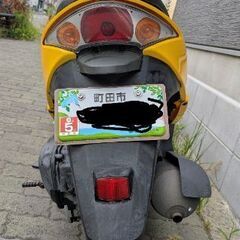 引き取りのみ HONDA DIO I-1729 イエロー ホンダの画像