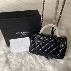CHANEL 持ち手ゴールド　ショルダーバッグ　ノベルティの画像