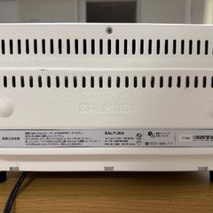 バルミューダ　トースター　K01E-WSの画像