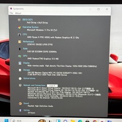 【バッテリー良好】Ryzen5Pro✨Lenovo シンクパッド 高性能 Corei7第11世代相当の画像