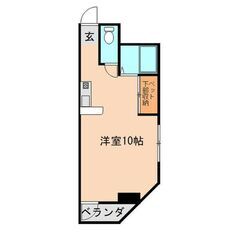 ★【敷金礼金なし】岐阜市のお値打ちワンルーム♪　ロワール本郷