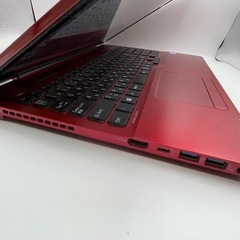 ノートパソコン/赤/i7/16GB/SSD512GB/Office/富士通
の画像