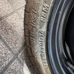 NISSAN 日産 モコ スペアタイヤ 1本 未使用 T115/70D14 88の画像