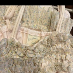 ジェラートピケ　キャミワンピ　70〜80の画像