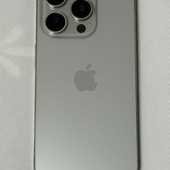 【美品】iPhone15 Pro 128GB ナチュラルチタニウム simフリーの画像