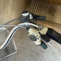 【中古】札幌 引取歓迎 三輪自転車 Takeda NATURAL FLOW 20/16インチ 3段変速 前後バスケット装備 スイング切り替えレバー付き【札TB01】の画像