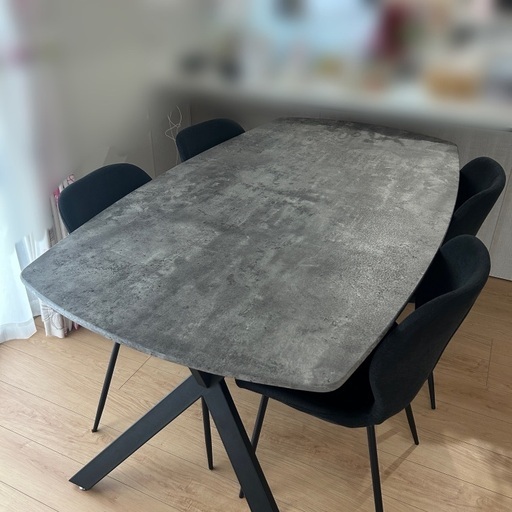 ダイニングテーブル　椅子4脚　セット　美品✨