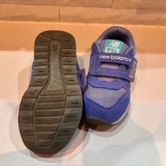 14センチ　NEW BALANCE パープル　の画像