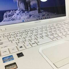 🐱【超美品】ノートパソコン【東芝・dynabook】 コア3 高速SSD「Win11・最新Office2024」管理No7の画像