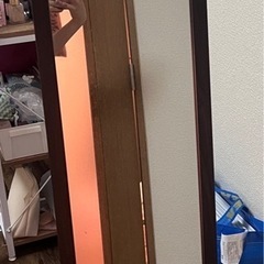姿見ミラー　単身用の画像