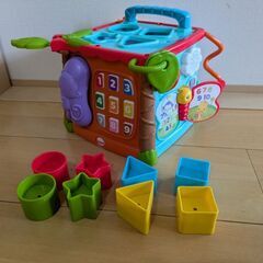 知育おもちゃ　型はめパズル　フィッシャープライスの画像