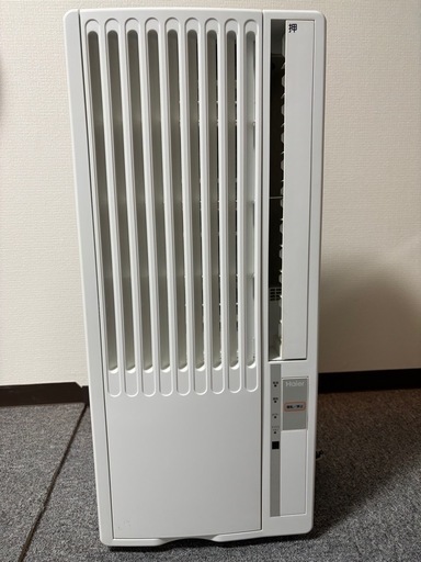 【値下げ】Haier JA-16W 窓用エアコン Haier窓用エアコンJA-16W (ハナビザムライ) 新旭川の季節、空調