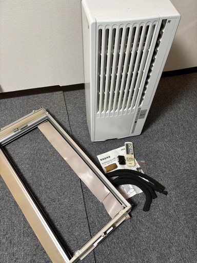 美品　Haier ルームエアコン JA-16W 2022年製 楽天市場】Haier JA-16W-W 窓用ルームエアコン 6〜7畳用 工事