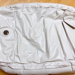 2025年7月購入。リッチェル ふかふかベビーバス プラスK ベージュの画像