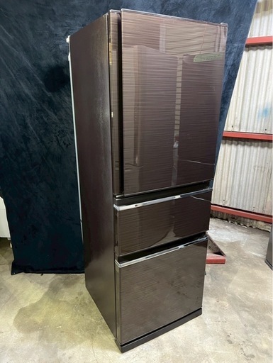 【成約済み】三菱 冷蔵庫 MR-CX33F-BR 2020年製 330L 右開き