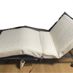 折りたたみコイル電動ベット［セミシングル/説明書付き］の画像