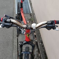 超希少 整備済 兵庫県西宮発 コルナゴ COLNAGO フェラーリ MTB マウンテンバイク 油圧ディスク カーボンの画像