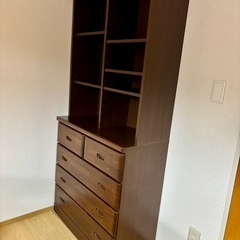 木製チェスト　棚　の画像