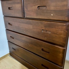 木製チェスト　棚　の画像