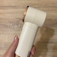 手持ち扇風機 ファン ホワイト アイボリーの画像