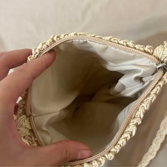 籠バック ショルダーバッグ かごバッグの画像