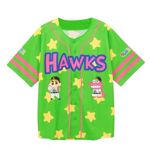 新品‼️ホークス、クレオンしんちゃんコラボユニホーム‼️Lサイズレア物‼️