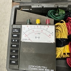 kyoritsu 接地 抵抗 計 4102　の画像