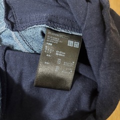 マタニティ用デニムパンツ　Sの画像