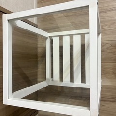 【急募！】サイドテーブル(ガラス、北欧風)の画像
