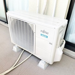 14畳用(4.0kw) 単相100V 富士通ゼネラル 家庭用エアコン nocria　AS-R40G-W 2017年製 の画像