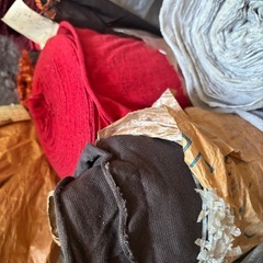 ニット生地いろいろの画像