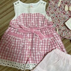 べべ　bebe ニットプランナーなど5点セット80サイズ　子供用品 キッズ用品 子供用ファッション小物の画像