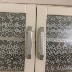 無料　食器棚　省スペース
の画像