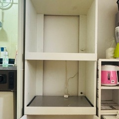 無料　食器棚　省スペース
の画像
