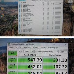 ミニ筐体富士通 ESPRIMO Q520J Core i3-4130T 2.9GHz 8GB 中古SSD/120GB/DVDの画像
