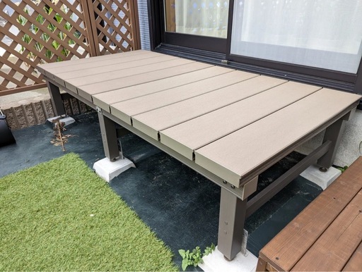アルミウッドデッキ2個セット