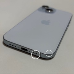 iPhone15 128gb ブルー　ちゅうこひん中古品の画像