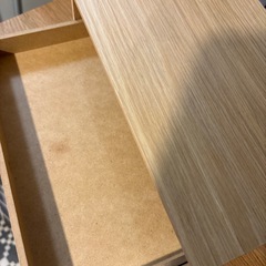 無印良品　木製トレー引出し２段　美品　プロフ必読の画像