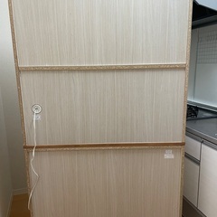 【無料】9/30まで 食器棚 キッチンボード (シナモ10 WH) ニトリの画像