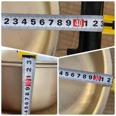 よくばり 2食鍋 30cm 2種類の鍋を同時に調理可能 仕切り鍋 ステンレス製☆の画像