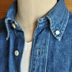 メンズ・ポロ・Polo by Ralph Lauren デニムシャツ・ Mサイズの画像