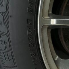 中古スタッドレスタイヤ（アルミホイール付）４本の画像
