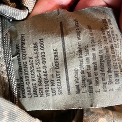 米軍　実物　usmc アサルトパック　登山バック　トレッキングバックの画像